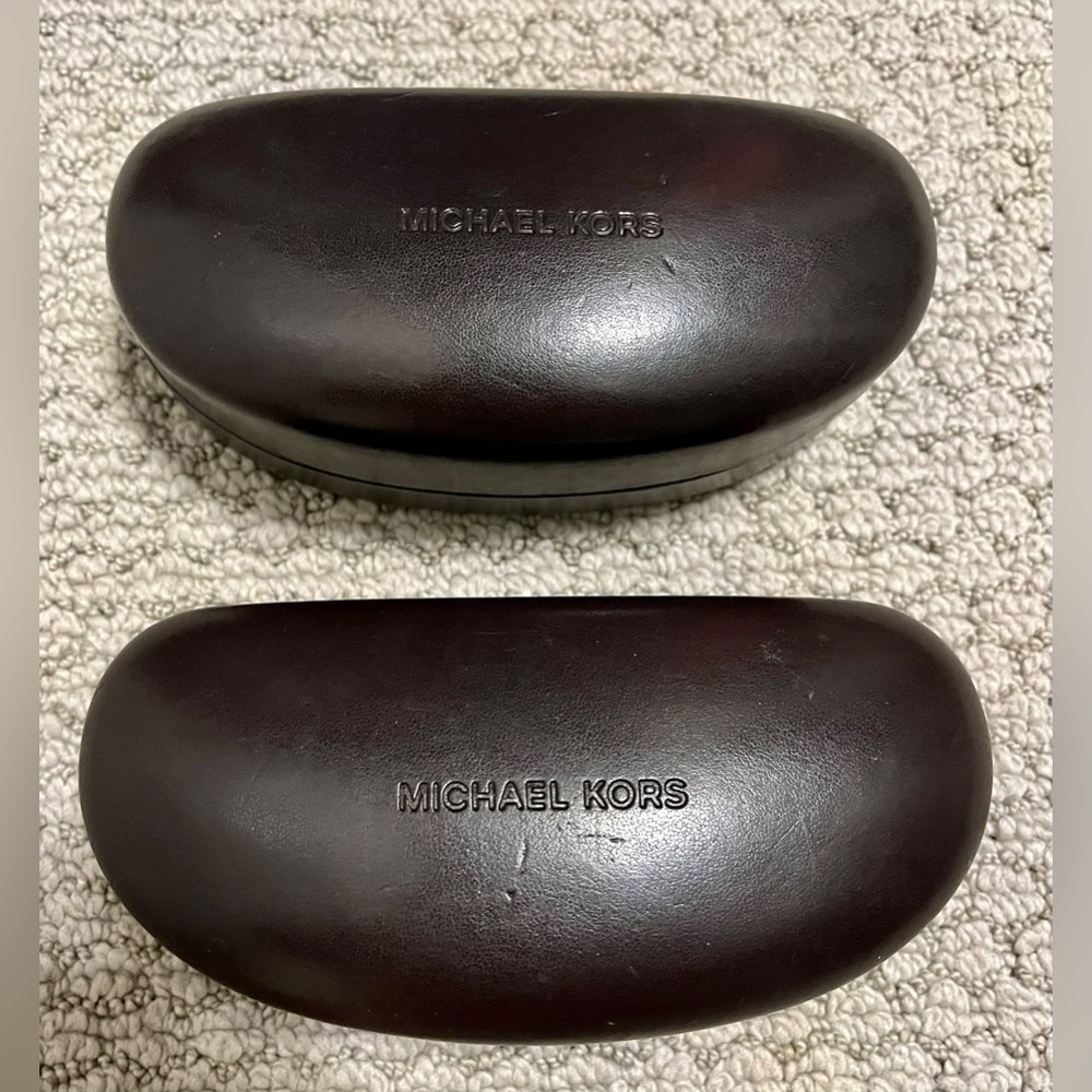 Micheal Kors sunglasses case 2 piece bundle